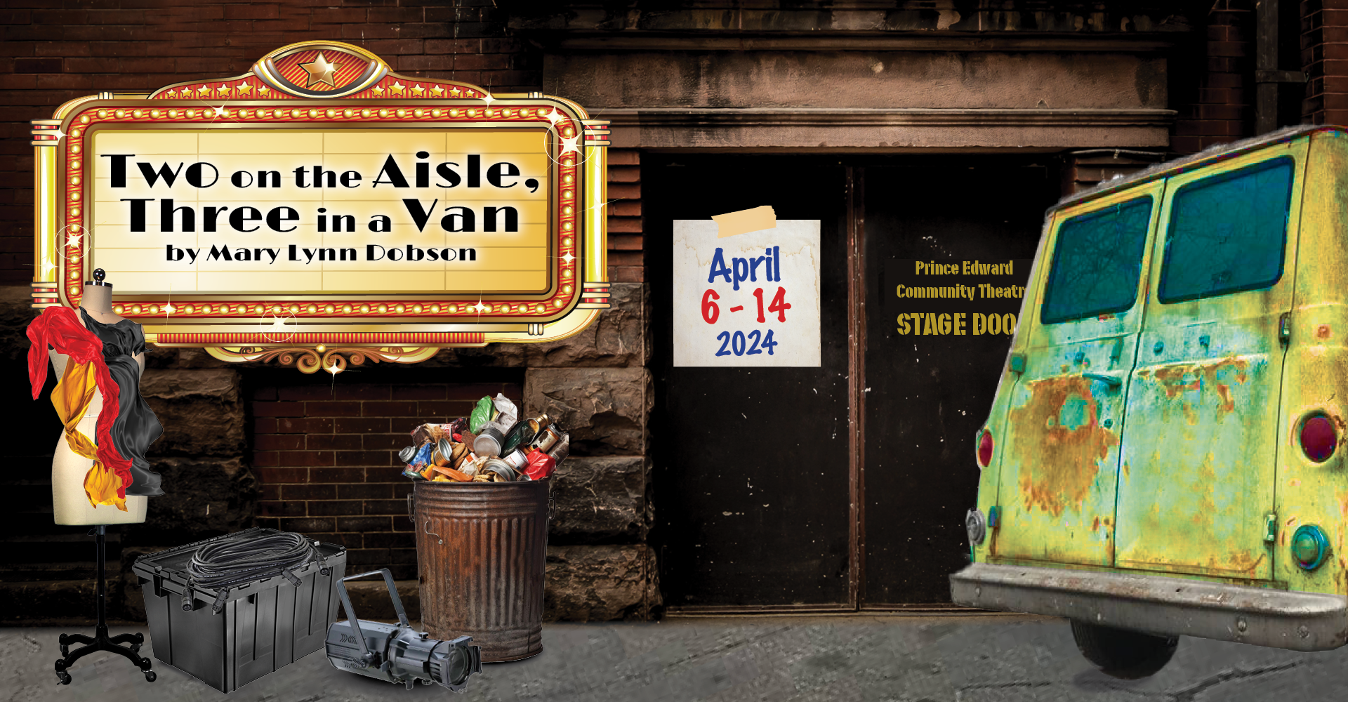 Two on the Aisle, Three in a Van (2024)